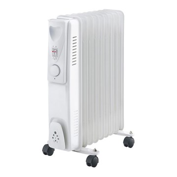 Oljeelement med 9 ribbor 800/1200/2000W/230V
