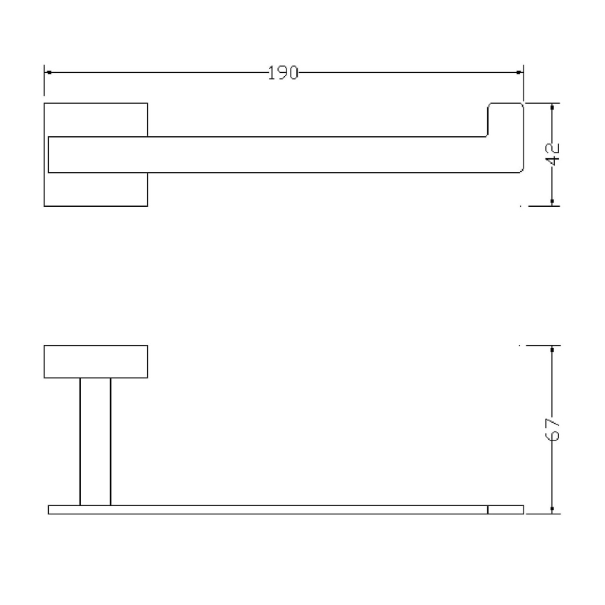 OMNIRES 8151BCR - Toalettpappershållare LIFT skinande krom