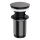 OMNIRES A706AT - Tvättställsavlopp CLICK-CLACK diameter 6,6 cm borstad antracit