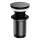 OMNIRES A706GR - Tvättställsavlopp CLICK-CLACK diameter 6,6 cm borstad grafit