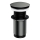 OMNIRES A716GR - Tvättställsavlopp CLICK-CLACK diameter 6,6 cm borstad grafit
