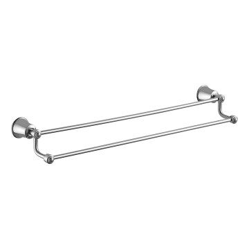 OMNIRES AL53226CR - Handdukshängare för vägg ART LINE 65 cm skinande krom