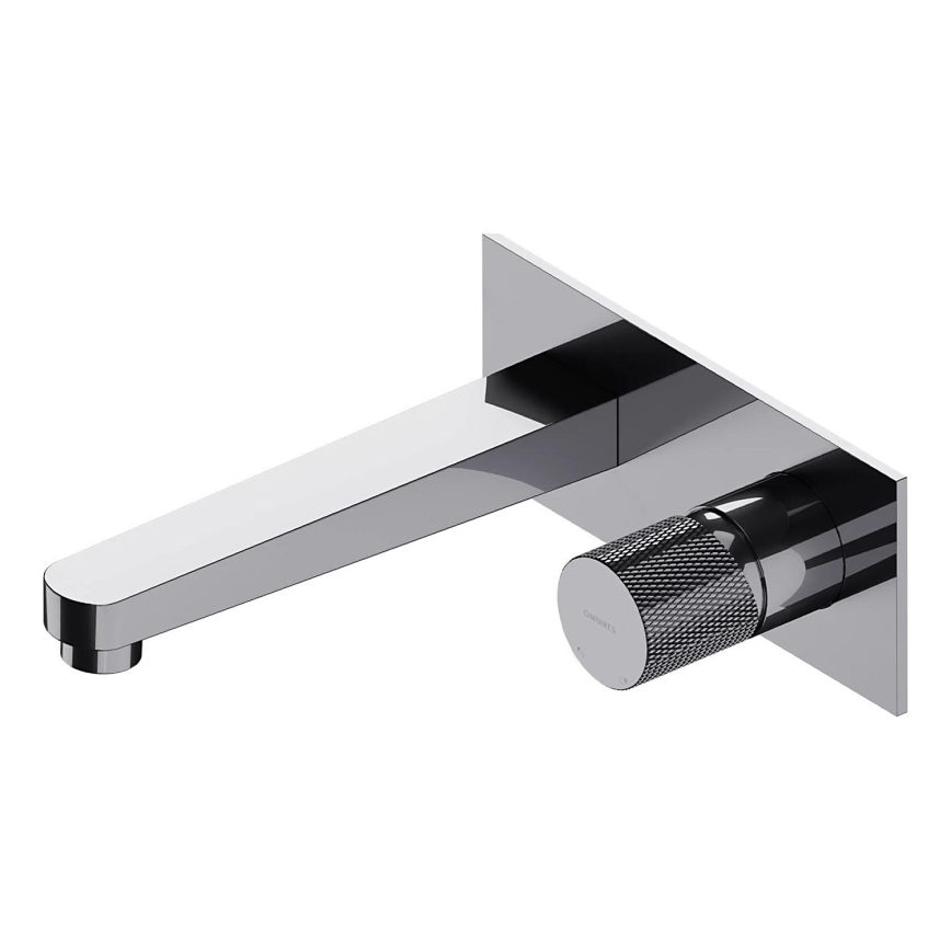 OMNIRES CT8015CR - Tvättställsblandare för dold installation CONTOUR skinande krom