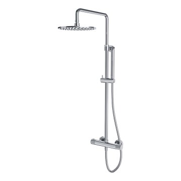 OMNIRES CT8044CR - Dusch set med termostatkran CONTOUR skinande krom