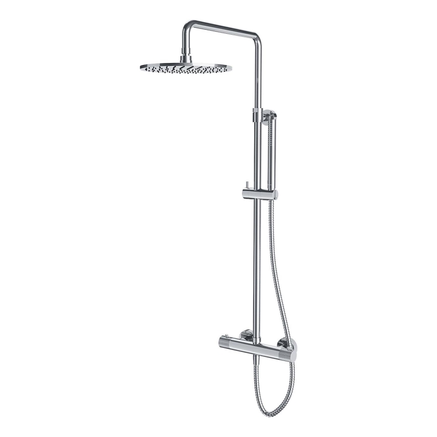 OMNIRES CT8044CR - Dusch set med termostatkran CONTOUR skinande krom