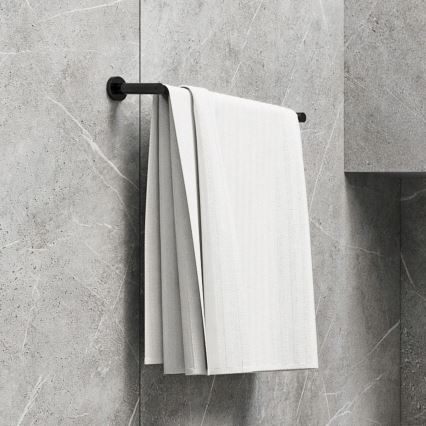 OMNIRES MP60214BL - Handdukshängare för vägg MODERN PROJECT 40 cm matt svart