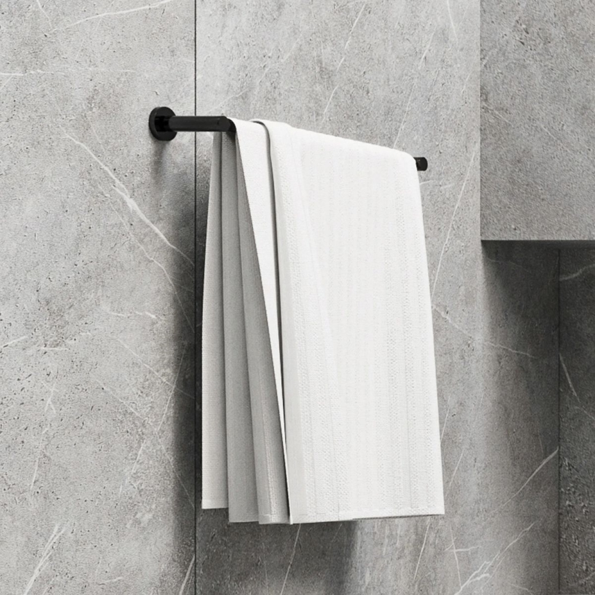 OMNIRES MP60214BL - Handdukshängare för vägg MODERN PROJECT 40 cm matt svart