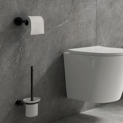 OMNIRES MP60510BL - Toalettpappershållare MODERN PROJECT matt svart