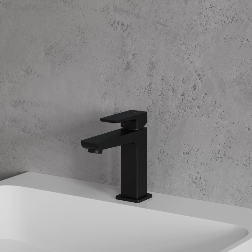 OMNIRES PM7410BL - Kran till handfat PARMA 15 cm matt svart