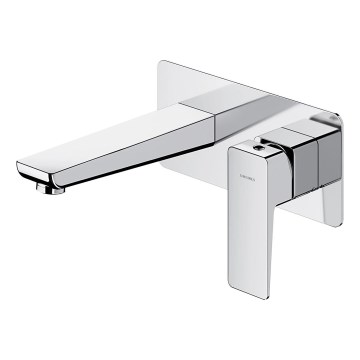 OMNIRES PM7415CR - Tvättställsblandare för dold installation PARMA skinande krom