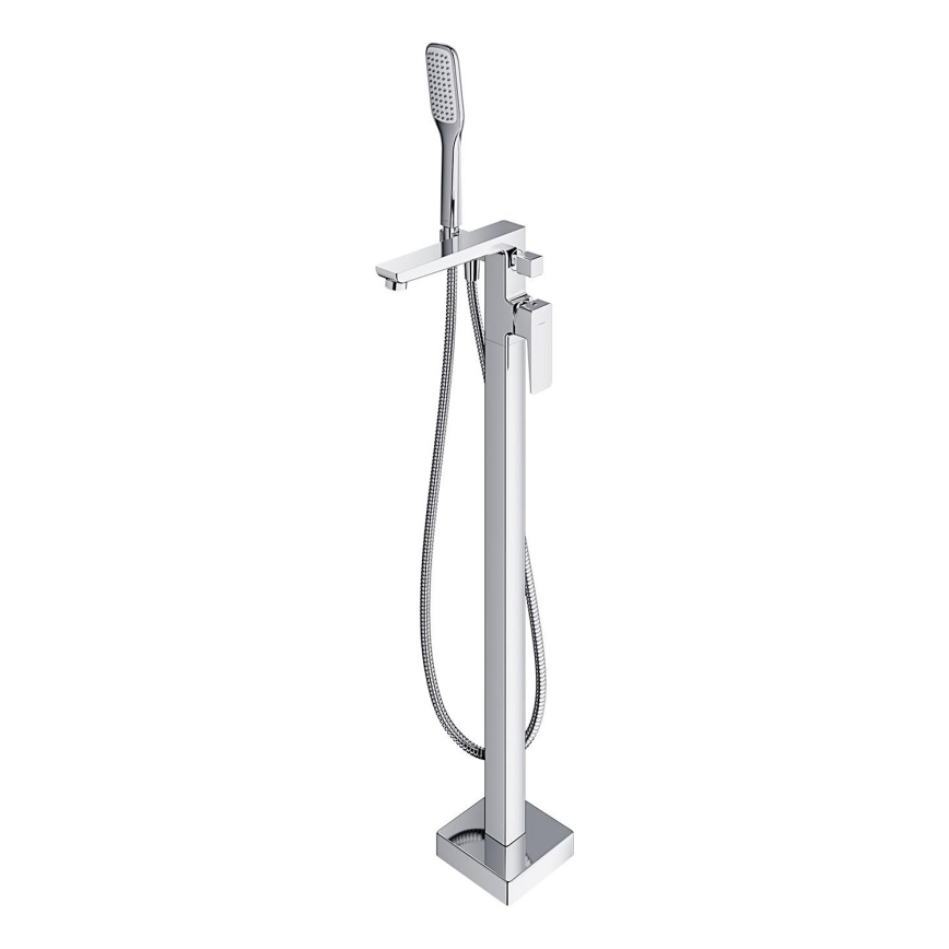 OMNIRES PM7433CR - Fristående Badutrustning med kran PARMA skinande krom