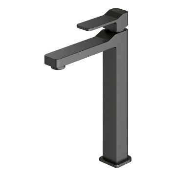 OMNIRES SL7712GR - Kran till handfat SLIDE 27,8 cm borstad grafit
