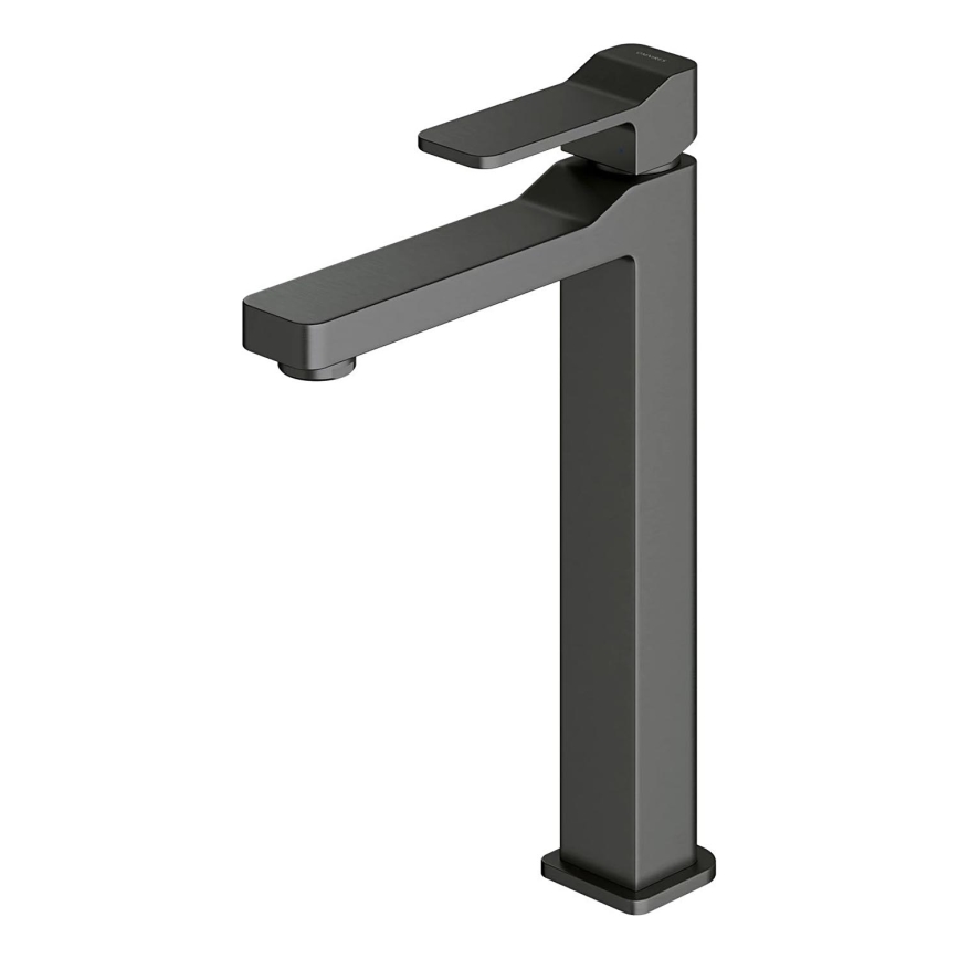 OMNIRES SL7712GR - Kran till handfat SLIDE 27,8 cm borstad grafit