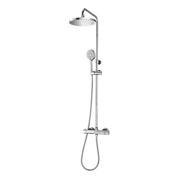 OMNIRES SYSY10/N/6CR - Dusch set med termostatkran Y skinande krom