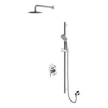 OMNIRES SYSY17CR - Duschset med dold kran Y skinande krom