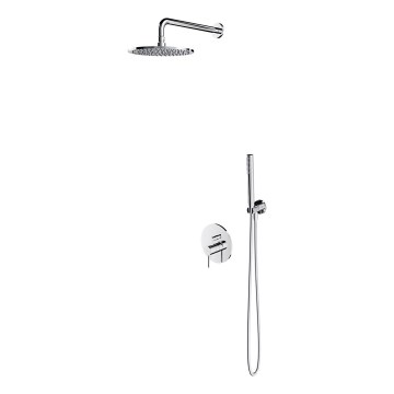 OMNIRES SYSY22XCR - Duschset med dold kran Y skinande krom