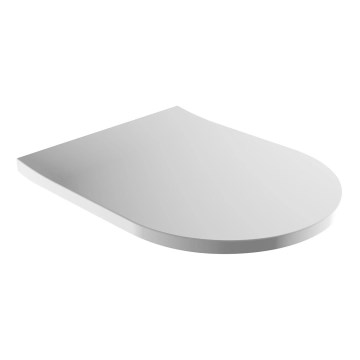 OMNIRES TAMPADEBP - Toalettsits SoftClose TAMPA duroplast/glänsande vit