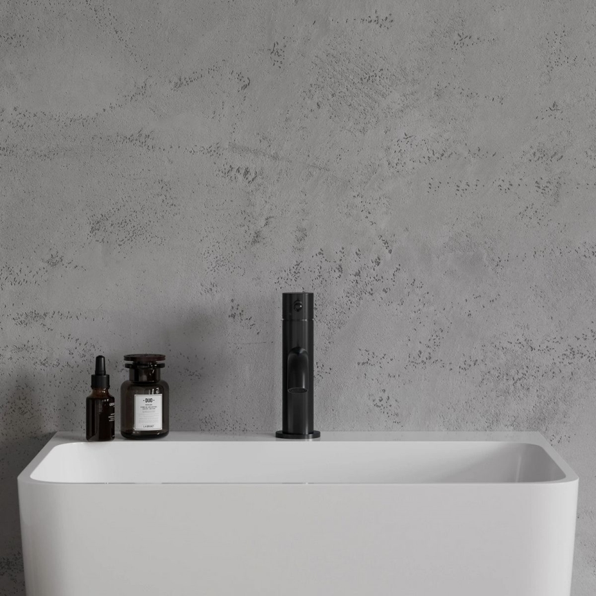 OMNIRES Y1210NBL - Kran till handfat Y 16,2 cm halv-matt svart