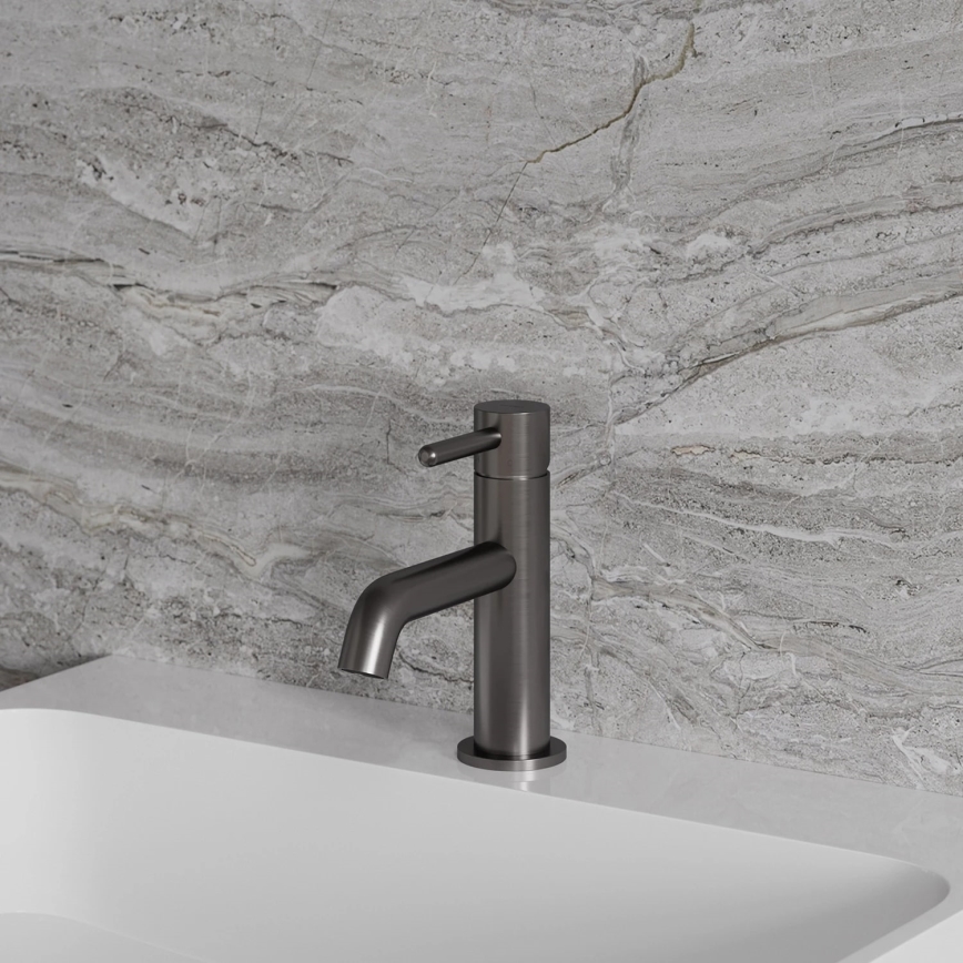 OMNIRES Y1210NGR - Kran till handfat Y 16,2 cm borstad grafit