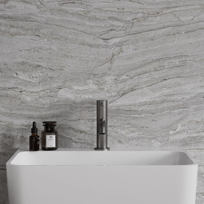 OMNIRES Y1210NGR - Kran till handfat Y 16,2 cm borstad grafit