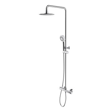 OMNIRES Y1244X/6CR - Dusch set med termostatkran Y skinande krom