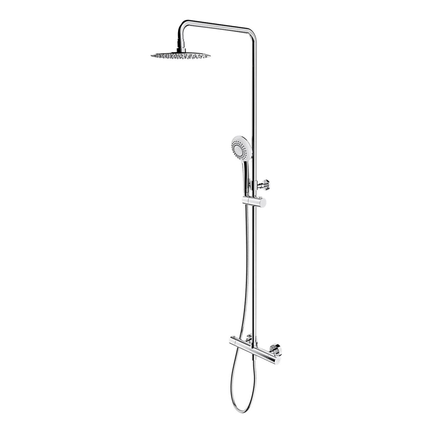 OMNIRES Y1244X/6CR - Dusch set med termostatkran Y skinande krom