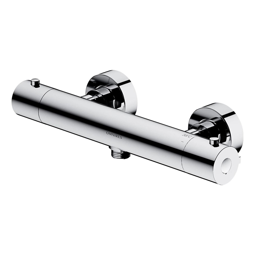 OMNIRES Y1246XCR - Termostatisk duschkran Y skinande krom
