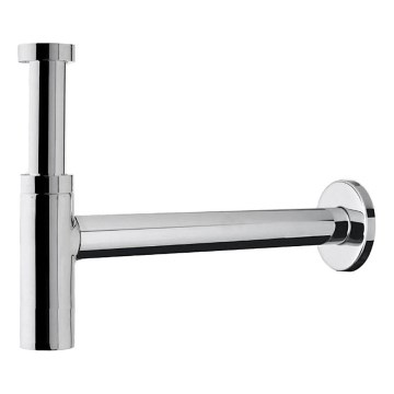 Omp tea - Vattenlås för tvättställ TEA MINITOTI, blankpolerad krom