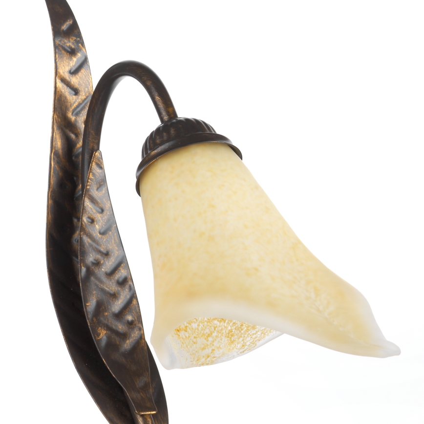 ONLI - Bordslampa ALGA 1xE14/6W/230V 38 cm brons