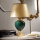 ONLI - Bordslampa AMADEUS 1xE27/15W/230V 72 cm grön/guld