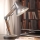 ONLI - Bordslampa ARCHITETTO 1xE27/22W/230V 62 cm grå/brun