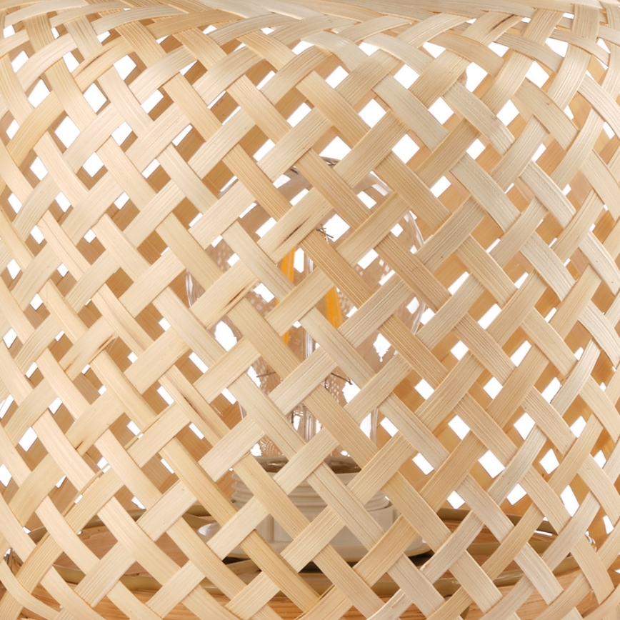 ONLI - Bordslampa BAMBOO 1xE27/22W/230V bambu