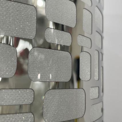 ONLI - Bordslampa BRUCE 1xE27/15W/230V 40 cm matt krom