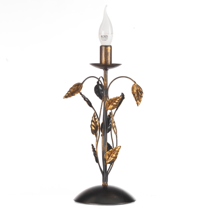 ONLI - Bordslampa COLLANA 1xE14/6W/230V 40 cm brons