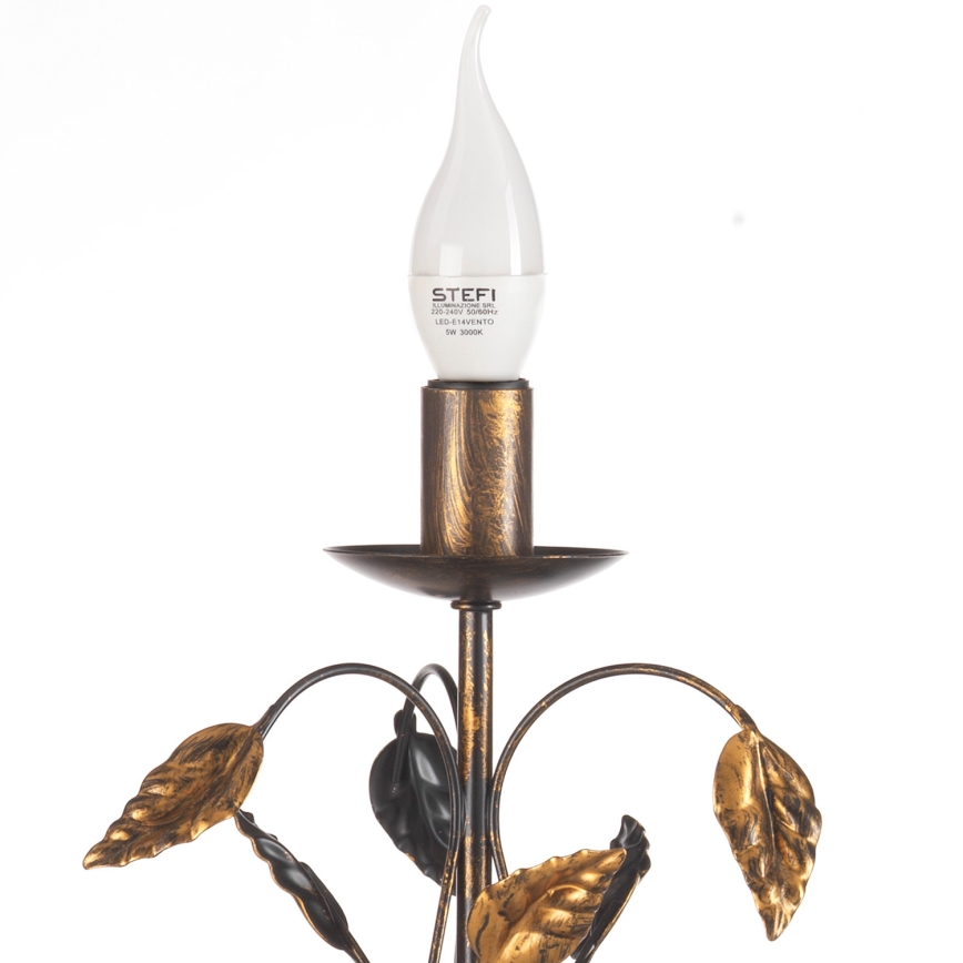 ONLI - Bordslampa COLLANA 1xE14/6W/230V 40 cm brons