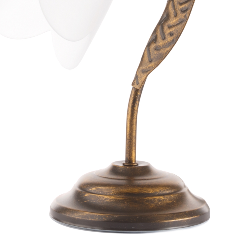ONLI - Bordslampa DOPPIO GIRO 1xE14/6W/230V brons