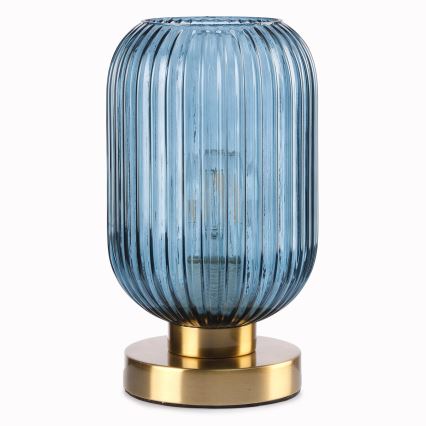 ONLI - Bordslampa DOROTY 1xE27/22W/230V blå/guld