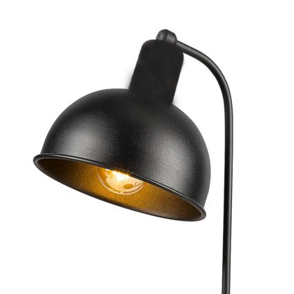 ONLI - Bordslampa ISTANBUL 1xE27/22W/230V 50 cm svart