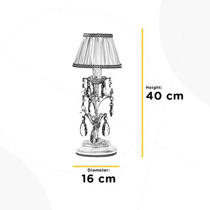 ONLI - Bordslampa KAREN 1xE14/6W/230V guld