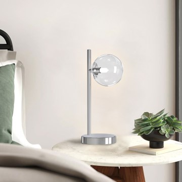 ONLI - Bordslampa KIMBERLY 1xG9/6W/230V 35 cm polerad krom