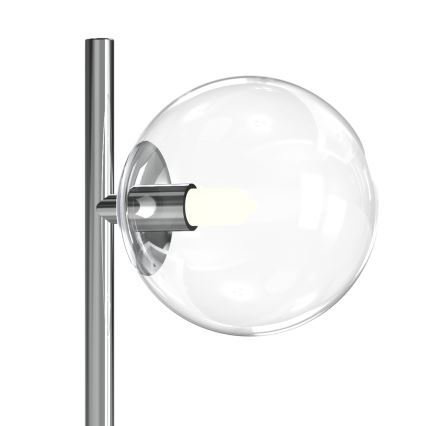ONLI - Bordslampa KIMBERLY 1xG9/6W/230V 35 cm polerad krom