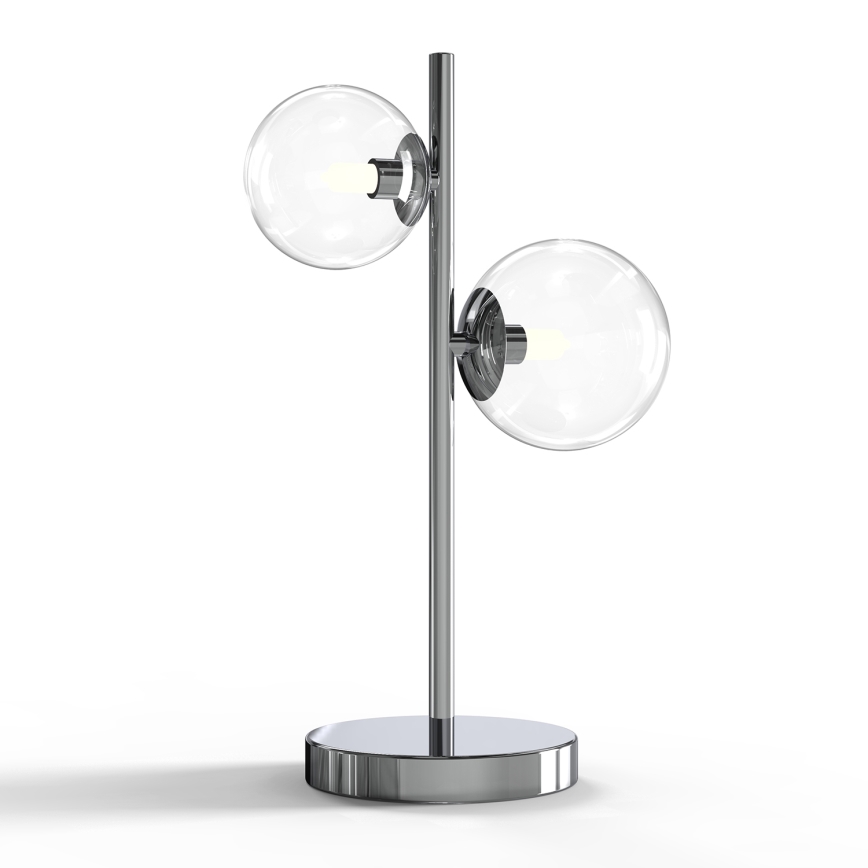 ONLI - Bordslampa KIMBERLY 2xG9/6W/230V 40 cm polerad krom