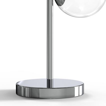 ONLI - Bordslampa KIMBERLY 2xG9/6W/230V 40 cm polerad krom