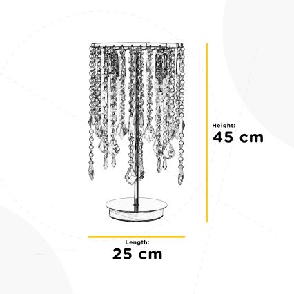 ONLI - Bordslampa LAILA 2xE14/10W/230V 45 cm