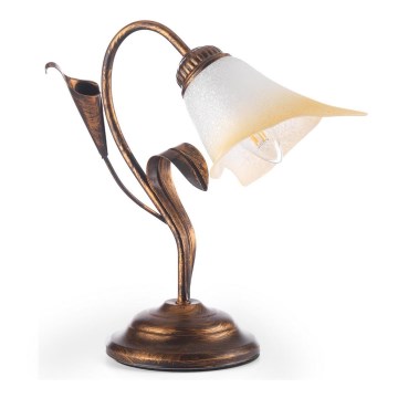 ONLI - Bordslampa LUCREZIA 1xE14/6W/230V brons