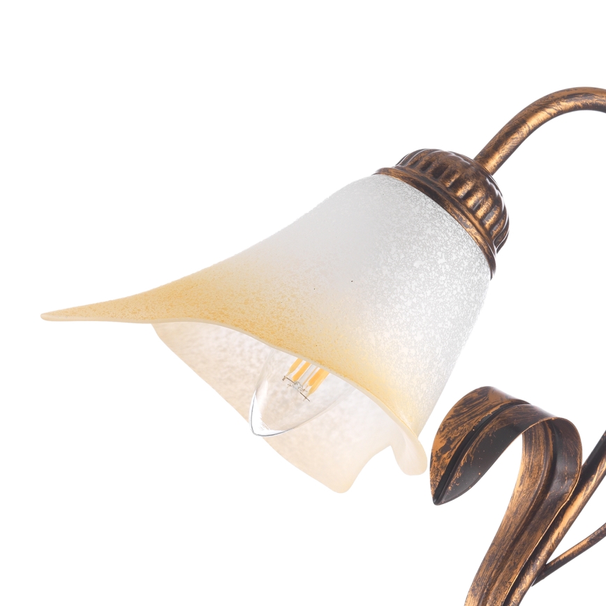 ONLI - Bordslampa LUCREZIA 1xE14/6W/230V brons