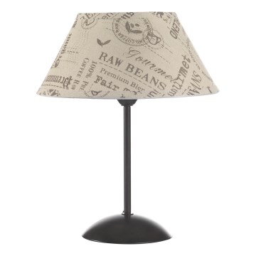 ONLI - Bordslampa MAIDA 1xE27/15W/230V 38 cm brun
