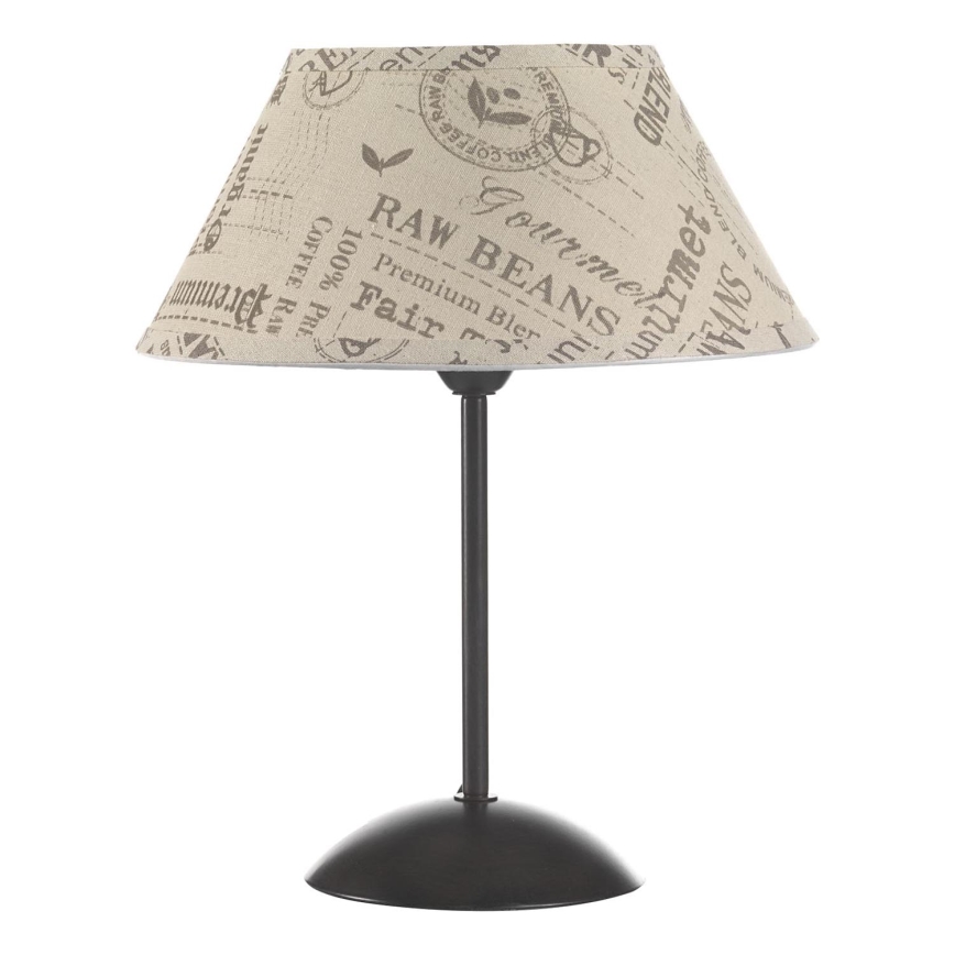 ONLI - Bordslampa MAIDA 1xE27/15W/230V 38 cm brun