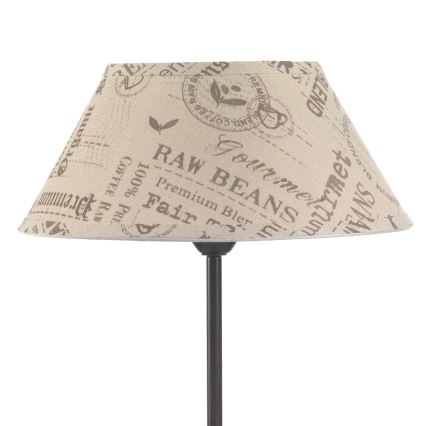 ONLI - Bordslampa MAIDA 1xE27/15W/230V 38 cm brun