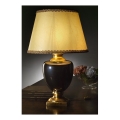 ONLI - Bordslampa MOZART 1xE27/22W/230V svart/guld 75 cm